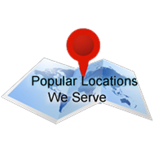 Popular locations we serve 